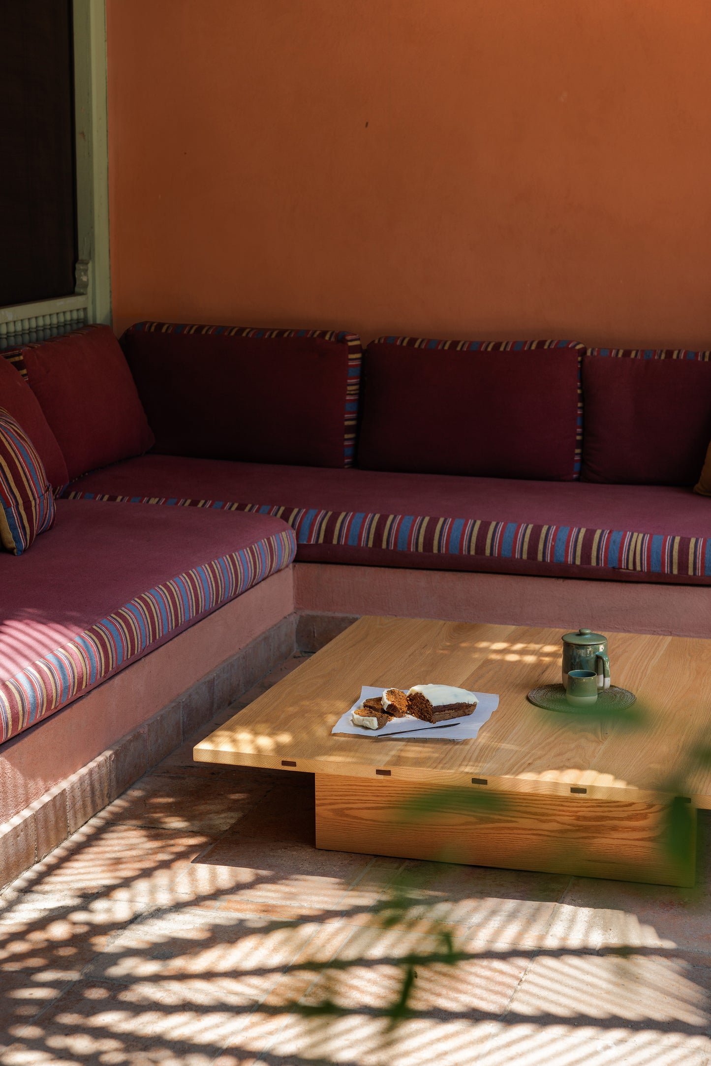 Float - wooden coffee table