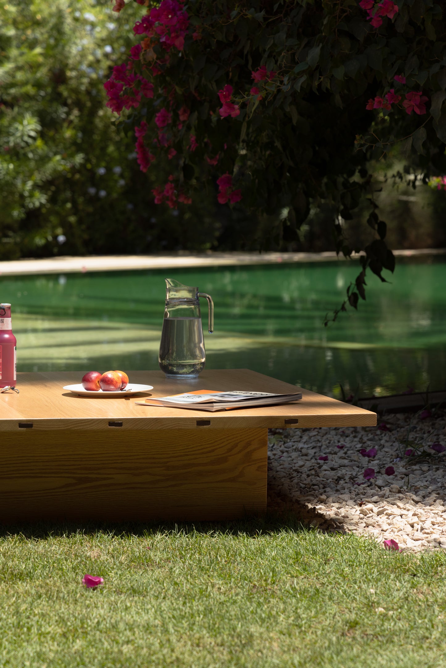 Float - wooden coffee table