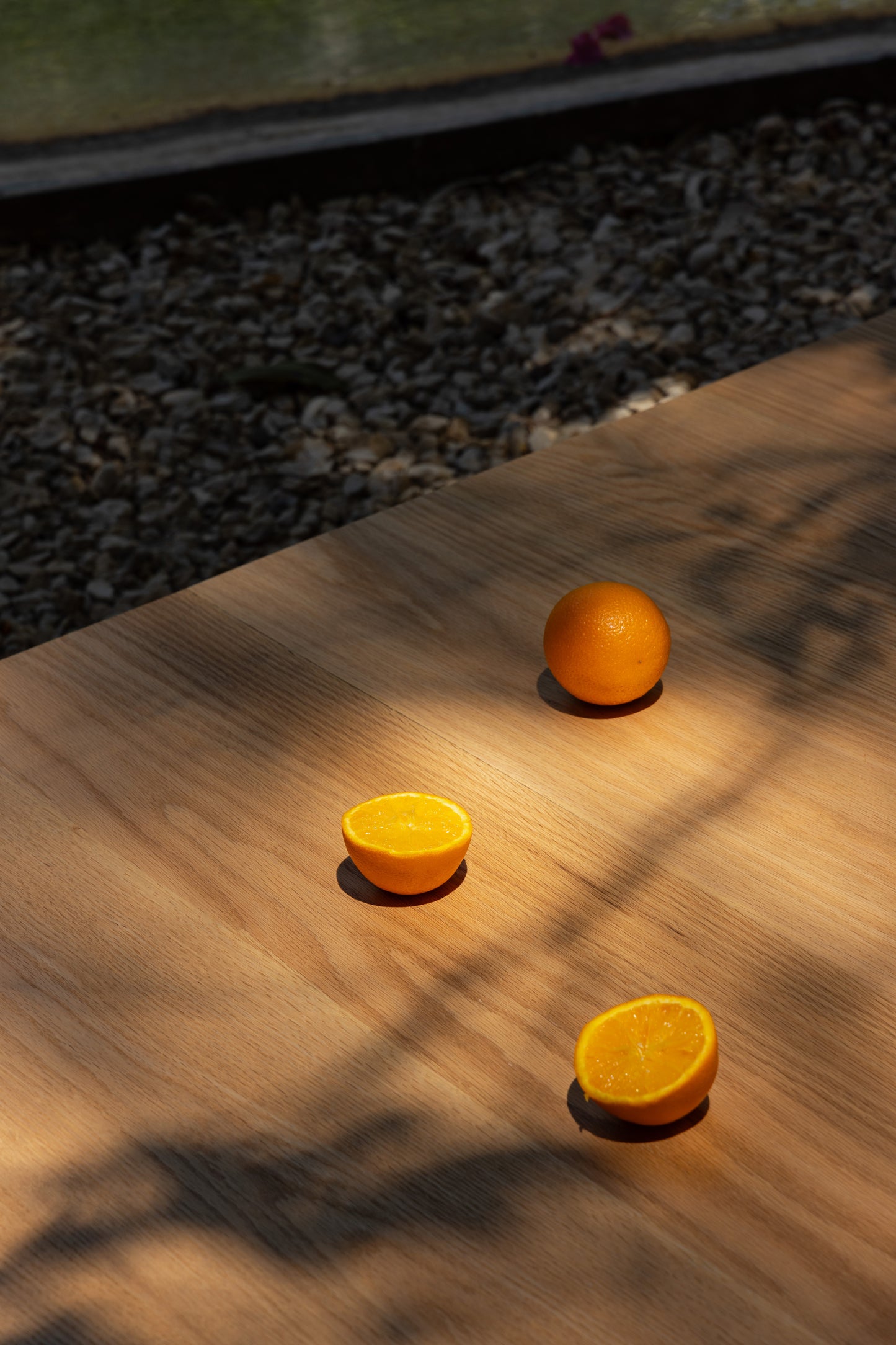 Float - wooden coffee table