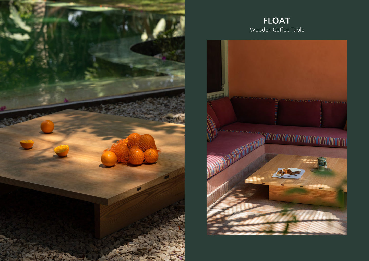 FLOAT - WOODEN COFFEE TABLE PRODUCT SHEET