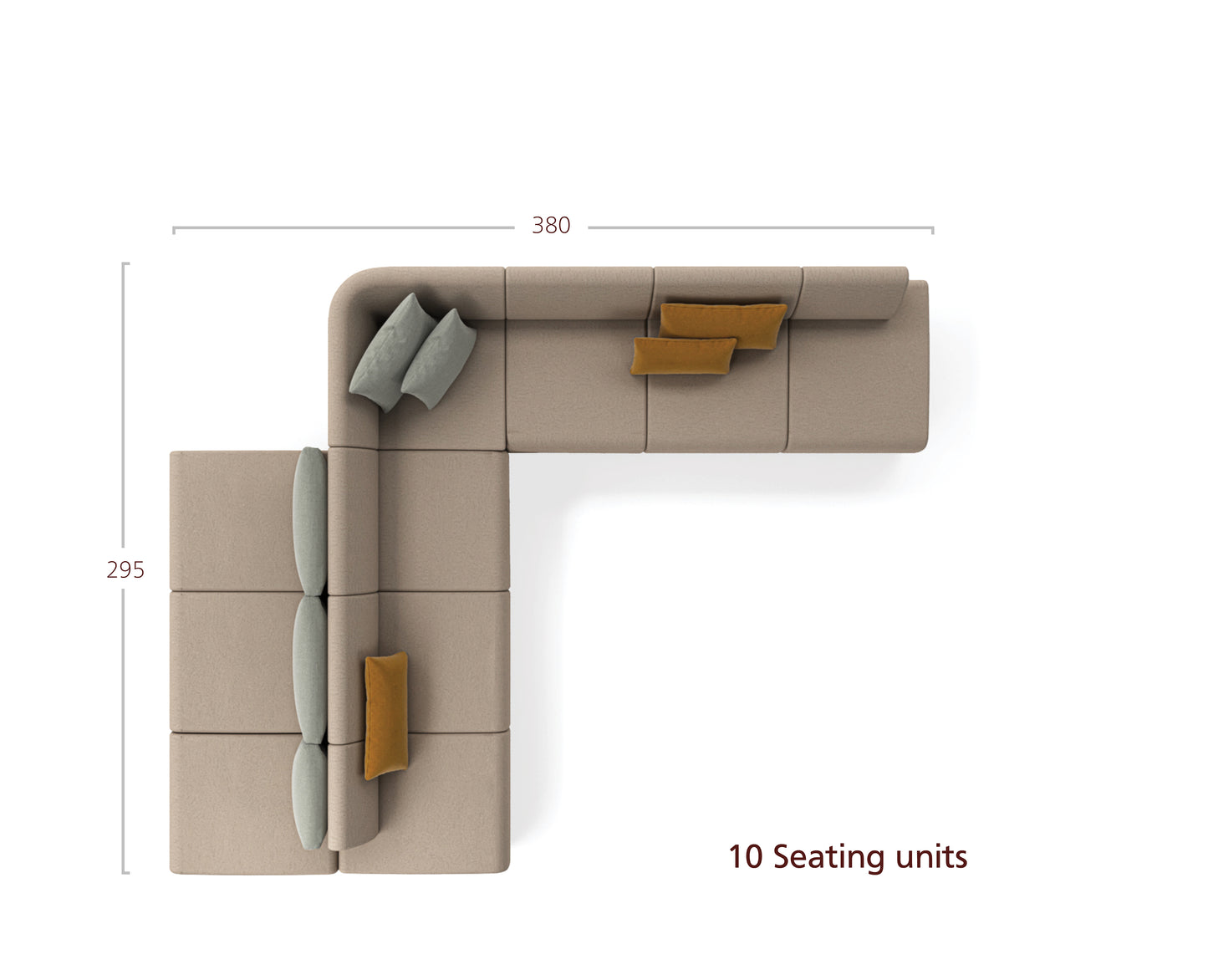 Connect – double-sided sofa