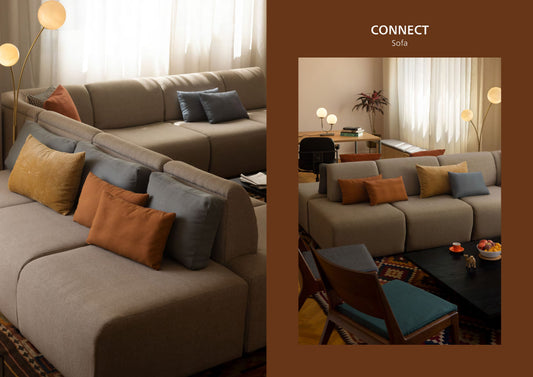 CONNECT - DOUBLE-SIDED SOFA PRODUCT SHEET