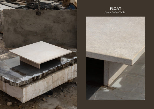 FLOAT - STONE COFFEE TABLE PRODUCT SHEET